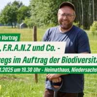 Jochen, F.R.A.N.Z. + Co - unterwegs im Auftrag der Biodiversität